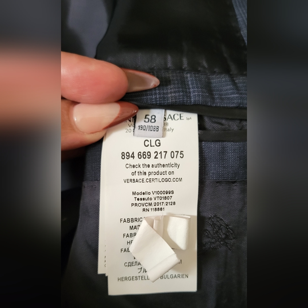 Versace Collection Suit Jacket - Picture 4 of 10